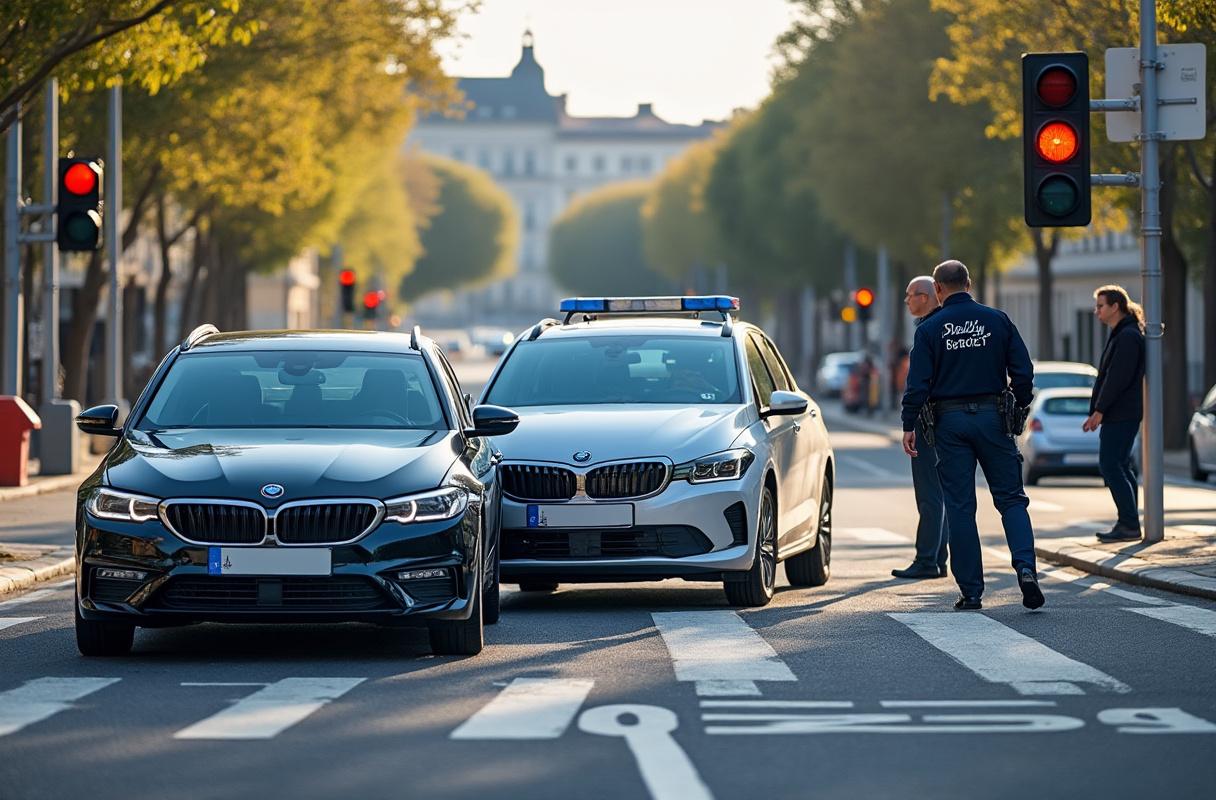 La collision entre deux véhicules : le partage de responsabilité