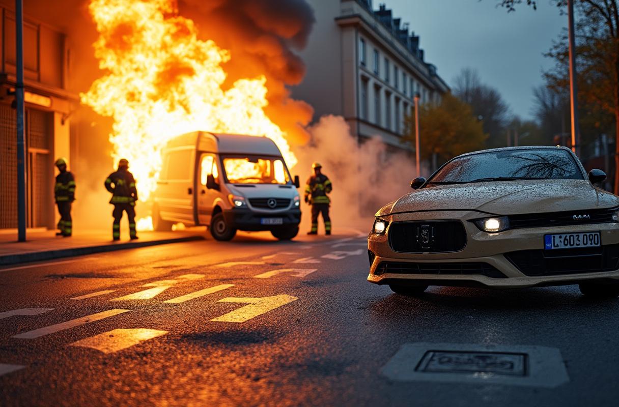 Loi Badinter et incendie de véhicule : propagation aux bâtiments