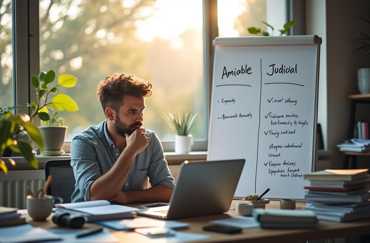 Procédure amiable vs Procédure judiciaire : quel chemin choisir ?